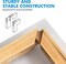 Canvas for Painting, 14 Pcs Muti Pack Stretched Painting Canvas, Blank Paint Canvas for Acrylic, Oil, Art Supplies for Artists, Adults 4x4,4x6, 5x7, 8x10,9x12, 11x14 Set of 14